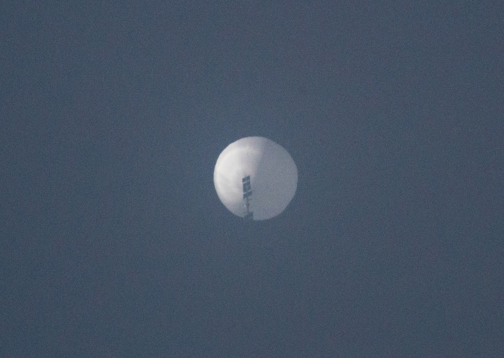Pentagon tracks suspected Chinese high-altitude surveillance balloon over U.S