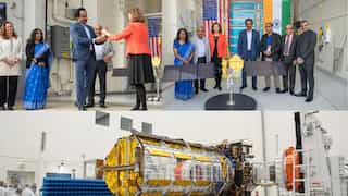 Coconuts broken, lucky peanuts shared; NASA-ISRO Satellite 'NISAR' getting ready for 2024 launch