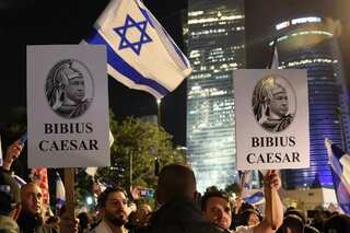 'Save Israel's democracy from Netanyahu': Anti-govt protests continue for fifth week