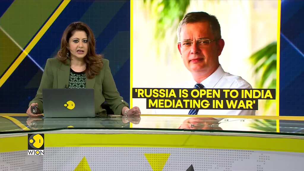 Russian Ambassador to India: Open to end war diplomatically