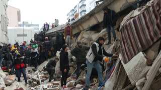 WATCH | Drone footage shows the devastating earthquake aftermath in Turkey