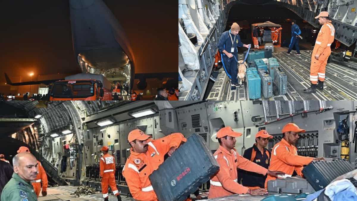 India stands ready, dispatches first batch of earthquake relief material to Turkiye India stands ready, dispatches first batch of earthquake relief material to Turkiye