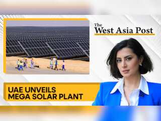 The West Asia Post: UAE unveils mega solar plant
