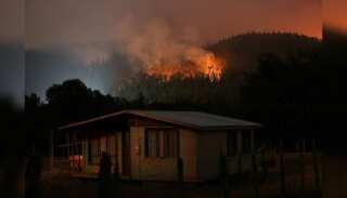 Wildfires take over Chile