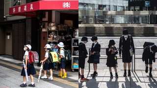 'Sore backs and shoulders': Japanese kids as young as six complain of 'too heavy' backpacks