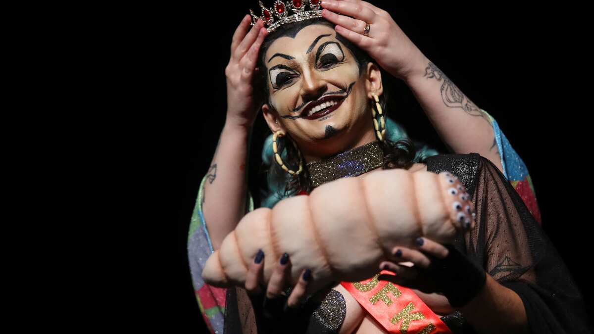 'Did a performance where I deconstruct myself'