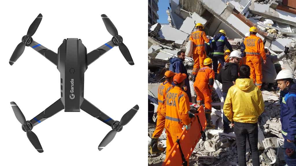 Garuda Aerospace's made-in-India drones to aid New Delhi's rescue efforts in Turkey