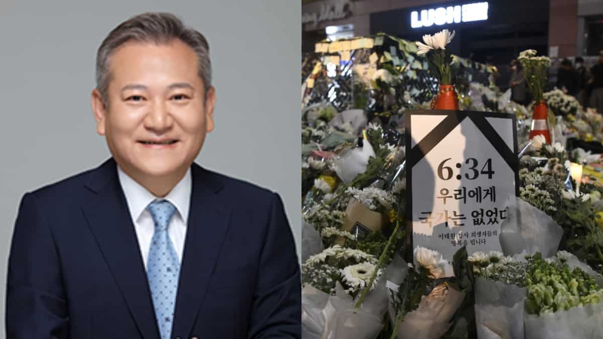 South Korean interior minister suspended over last year’s Halloween crowd crush South Korean interior minister suspended over last year’s Halloween crowd crush