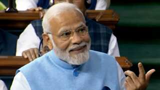 Indian PM Narendra Modi's jacket steals the show. It was made from recycled plastic bottles