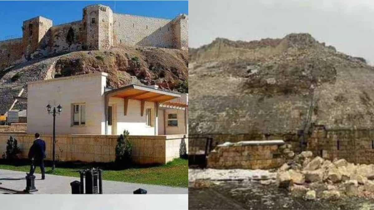 2,200-year-old Gazintap Castle destoryed