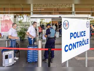 Cayenne airport, the departure point of Cocaine to Europe