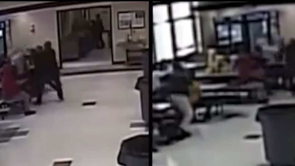 Off-duty police officer sued for kneeling on girl's neck in Wisconsin school