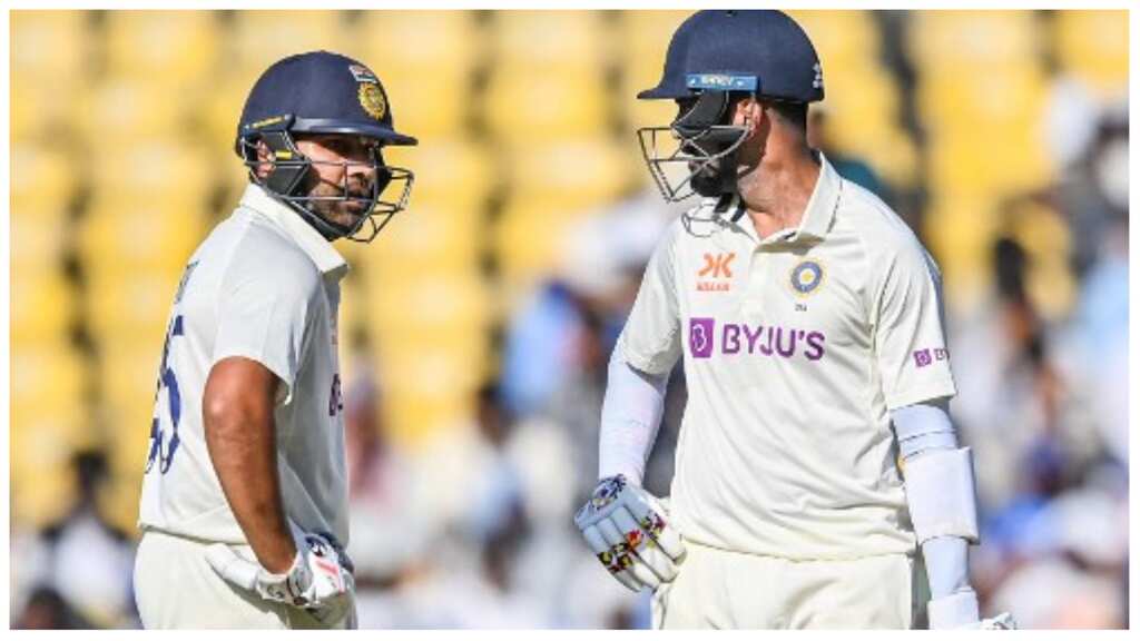 WATCH: Rohit Sharma reacts after KL Rahul gets dismissed before stumps on Day 1 of Nagpur Test