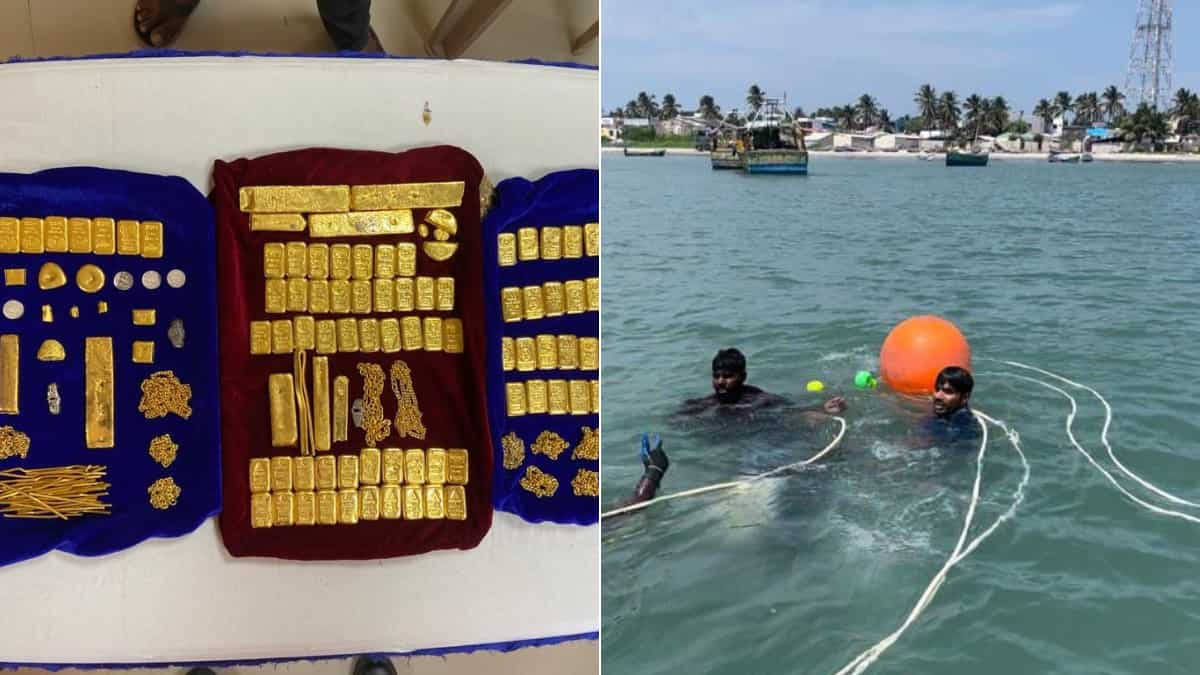 Indian Coast Guard and DRI recover 17.7 kg gold worth $1.2mn from mid-sea Indian Coast Guard and DRI recover 17.7 kg gold worth $1.2mn from mid-sea