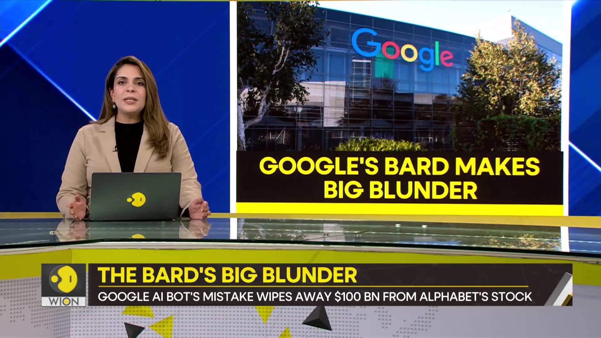 Gravitas Google parent's stocks plummet due to AI bot's mistake