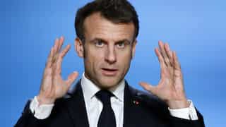 Macron says European allies won't be able to send fighter jets to Ukraine in coming weeks