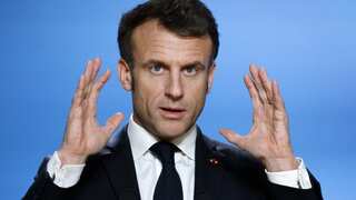 Macron says European allies won't be able to send fighter jets to Ukraine in coming weeks