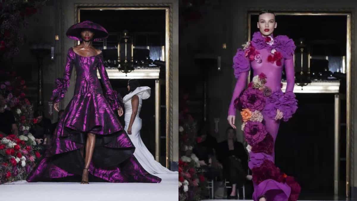 NY Fashion Week: Siriano channels Audrey Hepburn in a garden