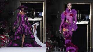 NY Fashion Week: Siriano channels Audrey Hepburn in a garden