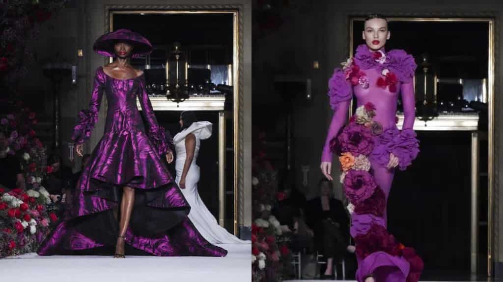 NY Fashion Week: Siriano channels Audrey Hepburn in a garden