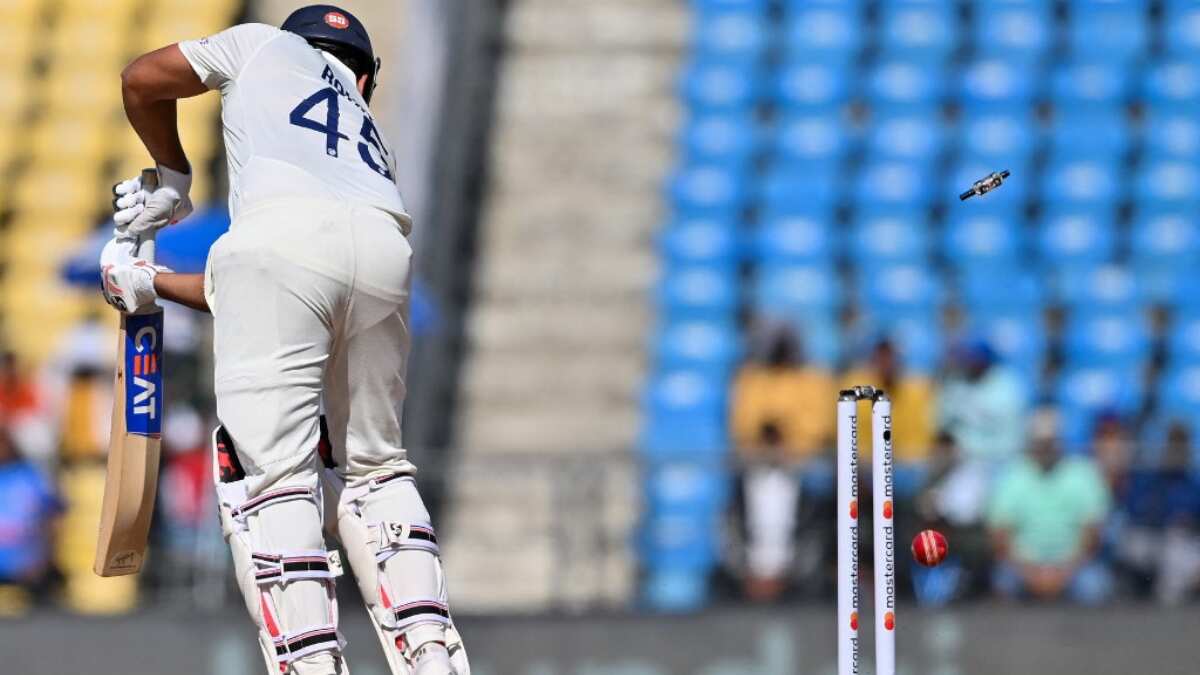 Ind vs Aus, 1st Test: Pat Cummins bowls a jaffa to send Rohit's off stump cartwheeling - Watch Ind vs Aus, 1st Test: Pat Cummins bowls a jaffa to send Rohit's off stump cartwheeling - Watch