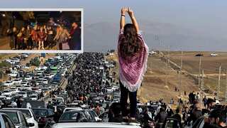 WATCH | Iranian women, released out of jail, chant anti-regime slogans outside prison complex