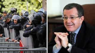 Tunisian police arrest prominent political activists and influential businessman