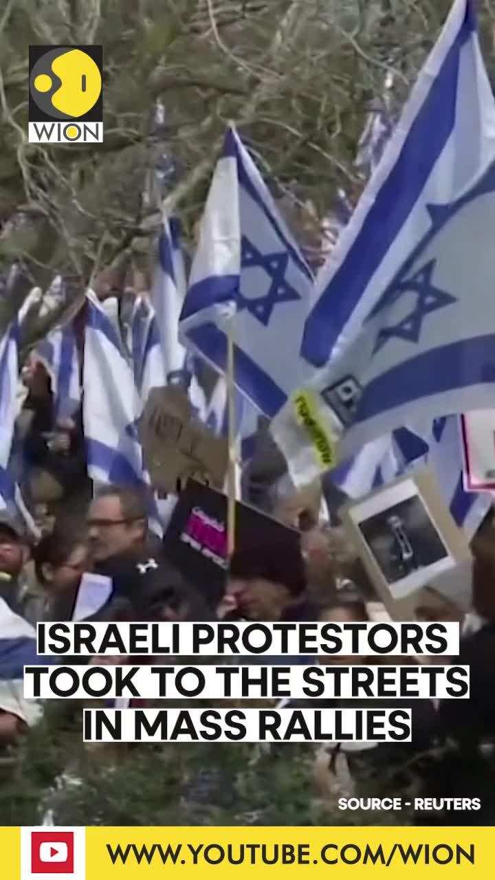 Thousands of Israelis flock to Jerusalem over Netanyahu's Judicial Reform
