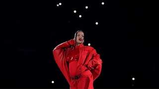 Rihanna reveals second pregnancy in historic Super Bowl halftime performance