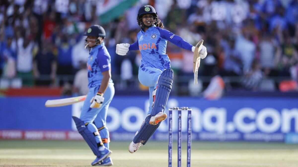 Twitter reacts to India's big win over Pakistan in Women's T20 WC, captain Harmanpreet lauds Jemimah Rodrigues Twitter reacts to India's big win over Pakistan in Women's T20 WC, captain Harmanpreet lauds Jemimah Rodrigues
