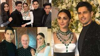Inside photos and videos from Sidharth-Kiara's star-studded Mumbai reception