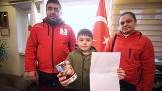 Turkey earthquake: 9-year-old boy donates piggy-bank savings to relief funds