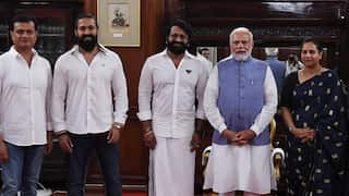 Yash, Rishab Shetty meet PM Narendra Modi in Bengaluru; see viral pics