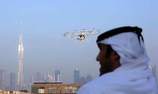 Dubai plans to introduce flying taxis once more, this time by 2026
