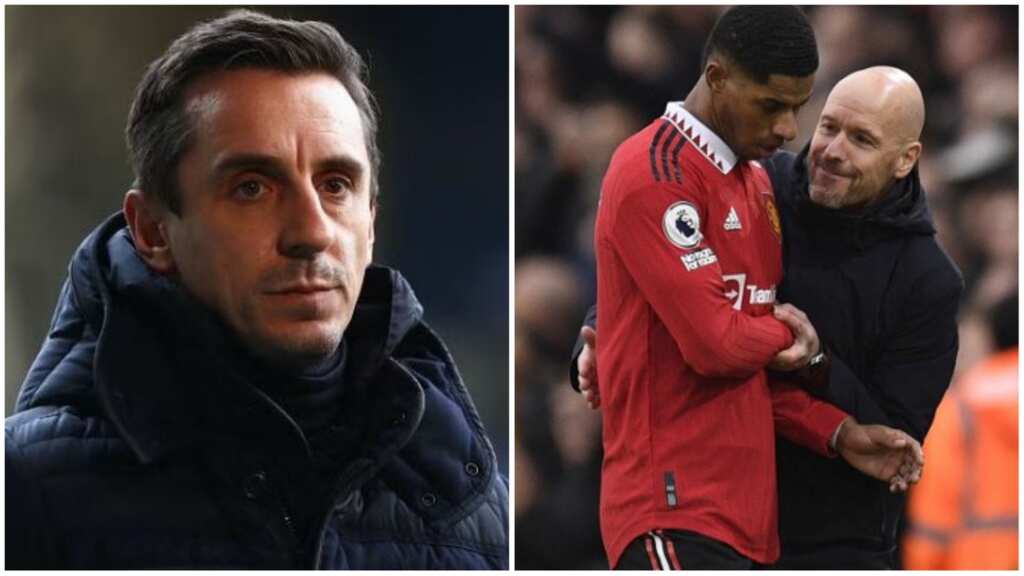 Man United not at the level of Man City & Arsenal, feels Old Trafford club's former fullback Gary Neville