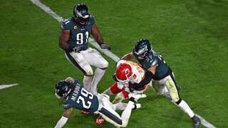 Super Bowl LVII: Twitter outraged over late holding penalty call by refs against Eagles