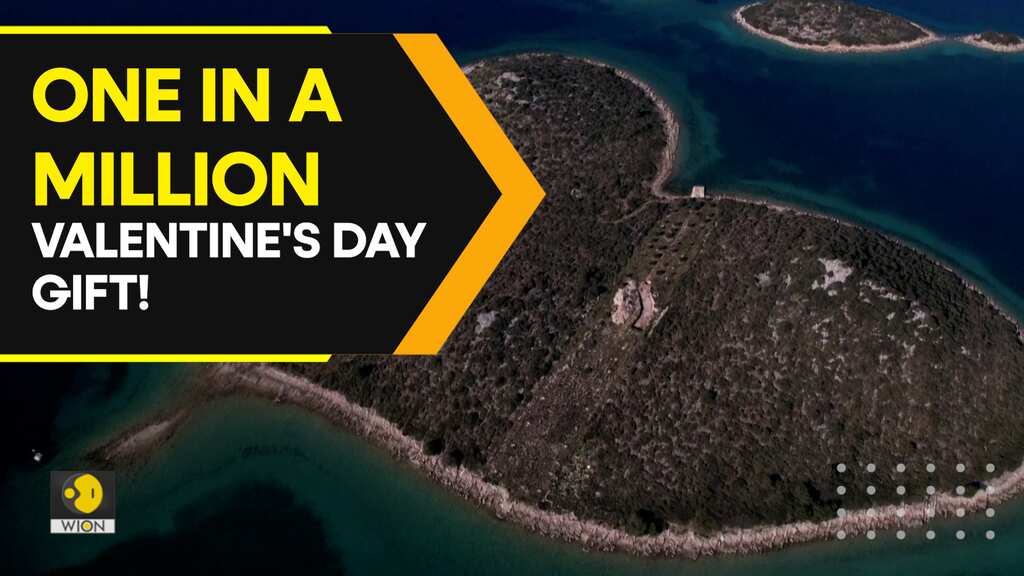 This heart-shaped island is up for sale ahead of Valentine's Day
