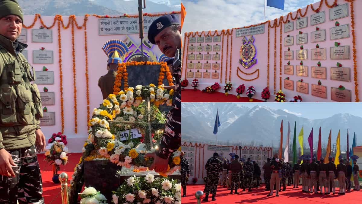 On Pulwama attack anniversary, CRPF displays latest arms and surveillance gadgets On Pulwama attack anniversary, CRPF displays latest arms and surveillance gadgets