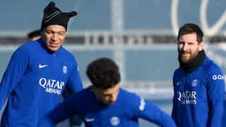 Champions League: Star striker Kylian Mbappe joins PSG squad ahead of Bayern clash, remains doubtful to start