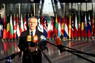 NATO chief urges member nations to ramp up ammunition production for Ukraine 