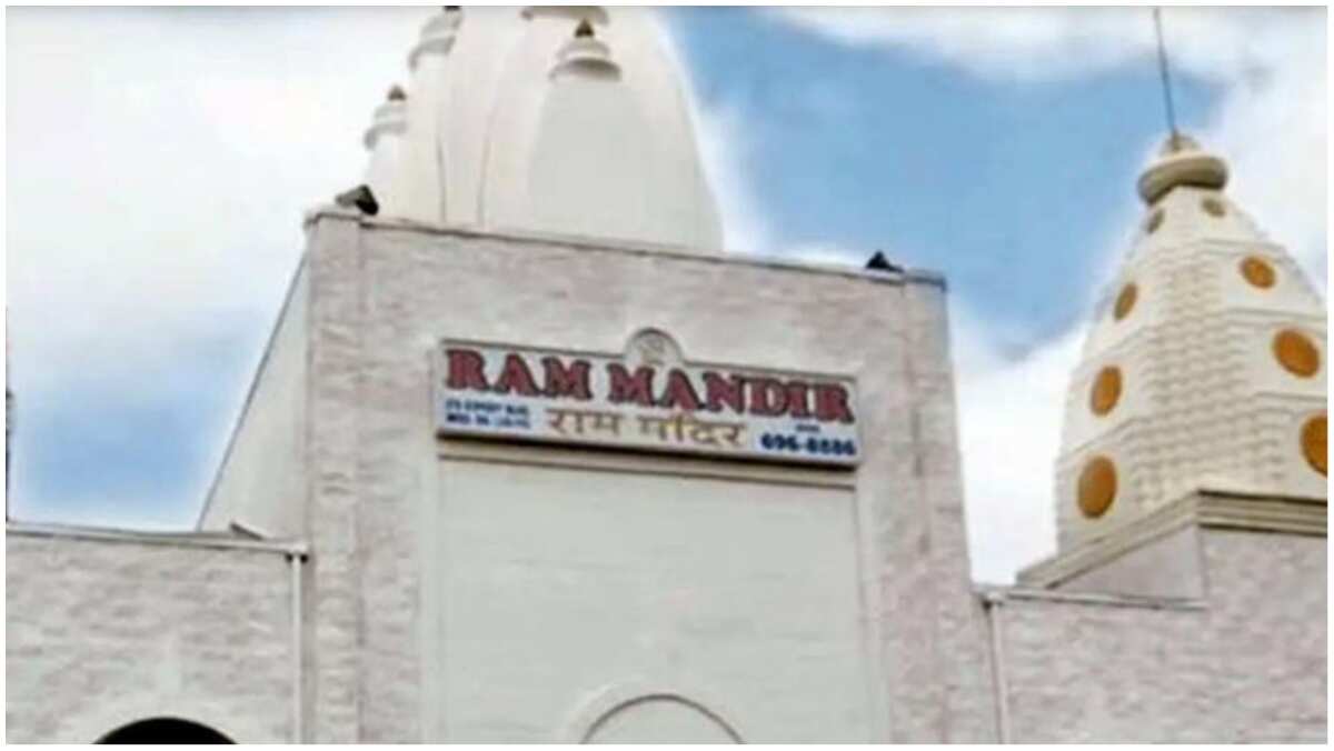 India fumes after Hindu temple in Canada gets defaced India fumes after Hindu temple in Canada gets defaced