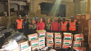 Indian UN peacekeepers deployed in Syria for earthquake relief work in Aleppo