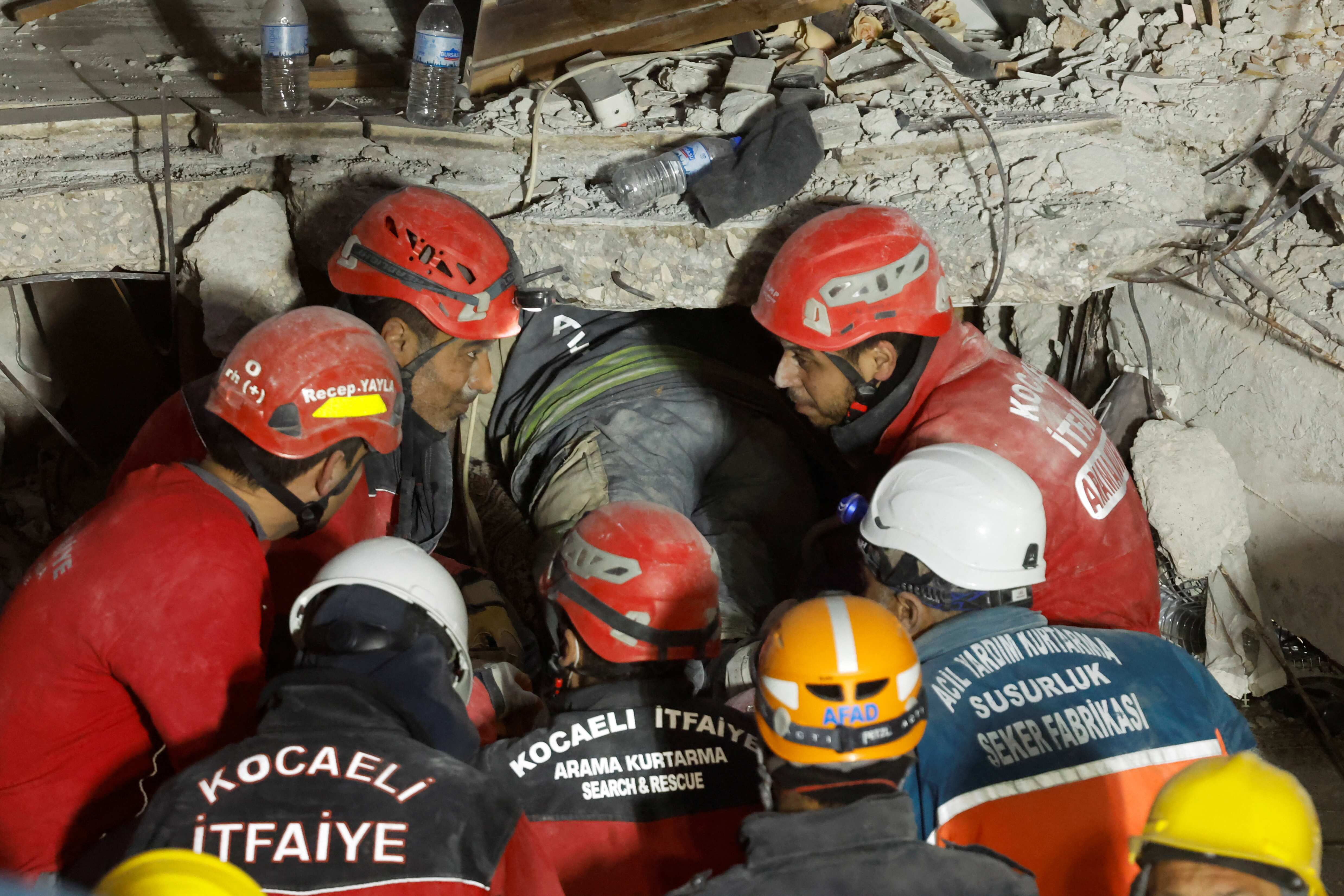 Nine more people rescued in Turkey