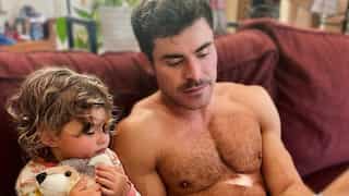 Zac Efron shares photo with his Valentine on Valentine's Day, but it's not who you think