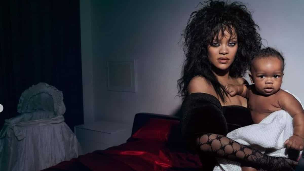 Rihanna, A$AP Rocky's 9-month-old makes his magazine debut on British Vogue Rihanna, A$AP Rocky's 9-month-old makes his magazine debut on British Vogue