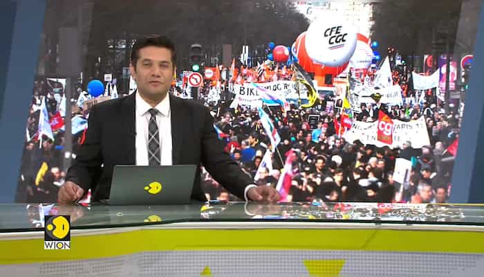 France: Hundreds take to streets against President Macron's proposed pension reforms