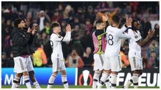 Barcelona and Manchester United play out a thrilling draw as Juventus held in Europa League