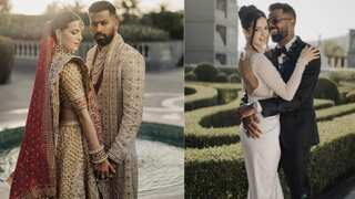 Hardik Pandya wedding with Natasa Stankovic: Pics from couple's royal Hindu wedding; how the two fell in love?