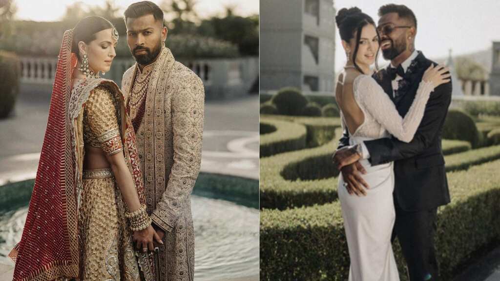 Hardik Pandya wedding with Natasa Stankovic: Pics from couple's royal Hindu wedding; how the two fell in love?