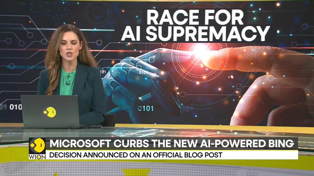 Race for AI supremacy: Microsoft curbs new AI-powered Bing